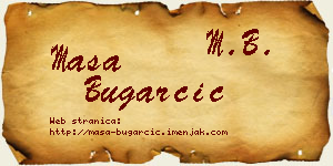 Maša Bugarčić vizit kartica